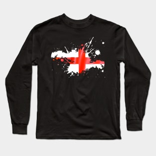 England Flag Long Sleeve T-Shirt